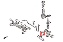 Boccole posteriori grandi per bracci inferiori anteriori Hardrace Ford Focus MK3 e Kuga MK2, Mazda 3 MK2 e Volvo V40 MK2 – 2 pezzi – foto 2