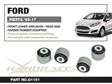 Boccole posteriori per bracci inferiori anteriori Hardrace Ford Fiesta MK7 e Mazda 2 DE – 2 pezzi – foto 2