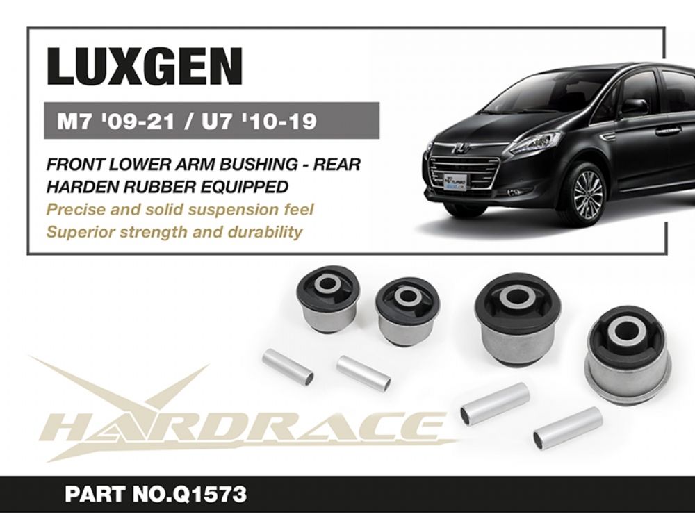 Boccole posteriori per bracci inferiori anteriori Hardrace Luxgen M7 e U7 – 4 pezzi – foto 2