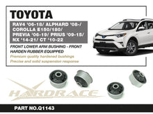 Boccole posteriori per bracci inferiori anteriori Hardrace Toyota Auris, Prius e RAV4 e Lexus CT e NX – 2 pezzi – foto 2