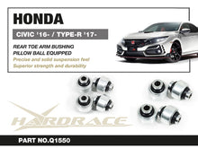 Boccole sferiche bracci convergenza posteriori Hardrace Honda Civic MK10 e MK11, Prelude MK6 e Acura Integra – 4 pezzi – foto 2