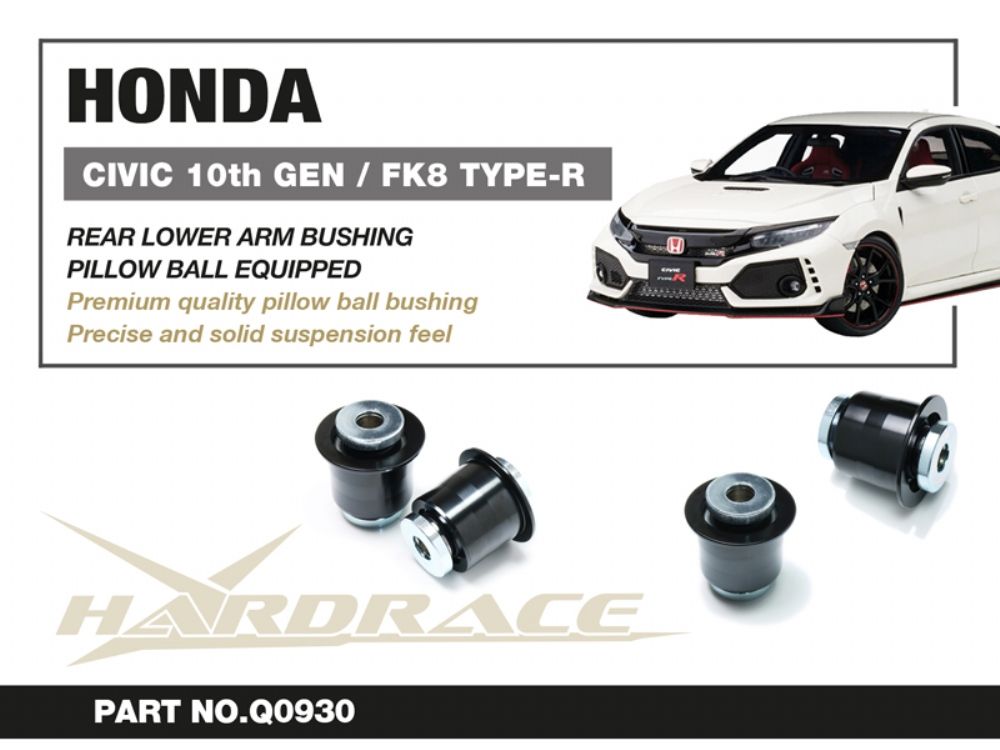 Boccole sferiche bracci inferiori posteriori Hardrace Honda Civic MK10 e MK11 e Acura Integra – 2 pezzi – foto 2
