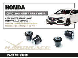 Boccole sferiche bracci inferiori posteriori Hardrace Honda Civic MK10 e MK11 e Acura Integra – 2 pezzi – foto 2