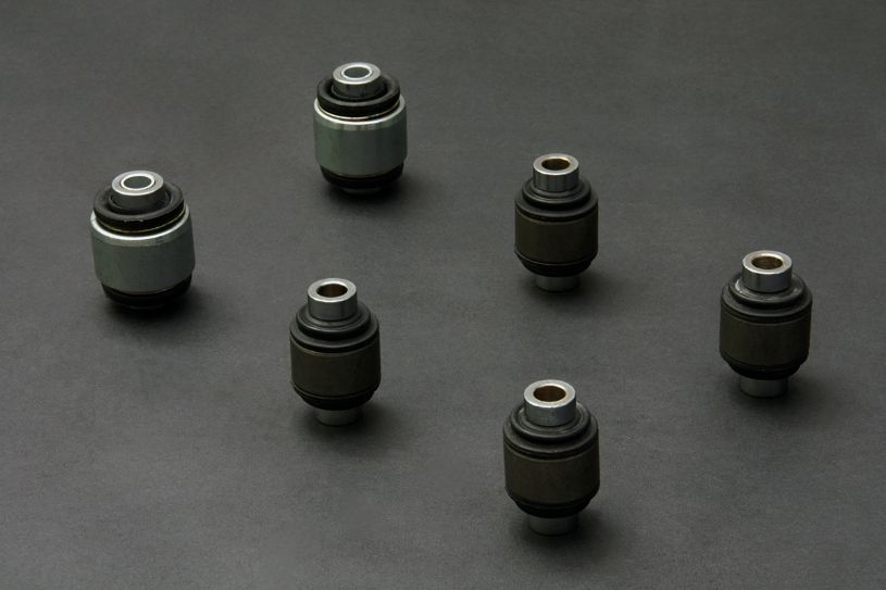 Boccole sferiche bracci inferiori posteriori Hardrace Honda Civic MK5 50 mm – kit 6 pezzi – foto 1