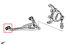 Boccole sferiche bracci inferiori posteriori lato anteriore Hardrace Honda S2000 – kit 2 pezzi – foto 2