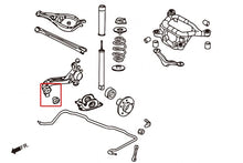Boccole sferiche bracci longitudinali posteriori Hardrace BMW Serie 3 Z4 – kit 2 pezzi – foto 2