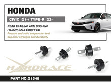 Boccole sferiche bracci longitudinali posteriori Hardrace Honda Civic MK11 e Acura Integra – 2 pezzi – foto 2