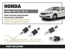 Boccole sferiche bracci longitudinali posteriori Hardrace Honda Civic MK8 FD e MK9 FG e FB – 2 pezzi – foto 2