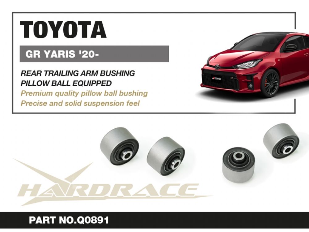Boccole sferiche bracci longitudinali posteriori Hardrace Lexus e Toyota – 2 pezzi – foto 2