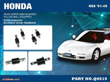 Boccole sferiche bracci superiori posteriori Hardrace Honda e Acura NSX MK1 NA1 e NA2 – 4 pezzi – foto 2