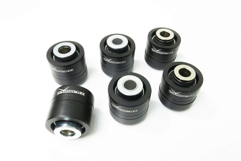 Boccole sferiche fuselli posteriori Hardrace Honda Civic MK7 – kit 6 pezzi – foto 2