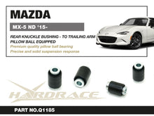 Boccole sferiche fuselli posteriori per bracci longitudinali Hardrace Mazda MX-5 ND – 2 pezzi – foto 2