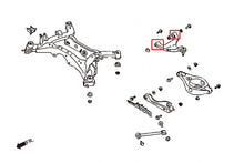 Boccole sferiche per bracci superiori posteriori Hardrace Nissan 350Z, 370Z e Murano e Infiniti FX e G – 4 pezzi – foto 2
