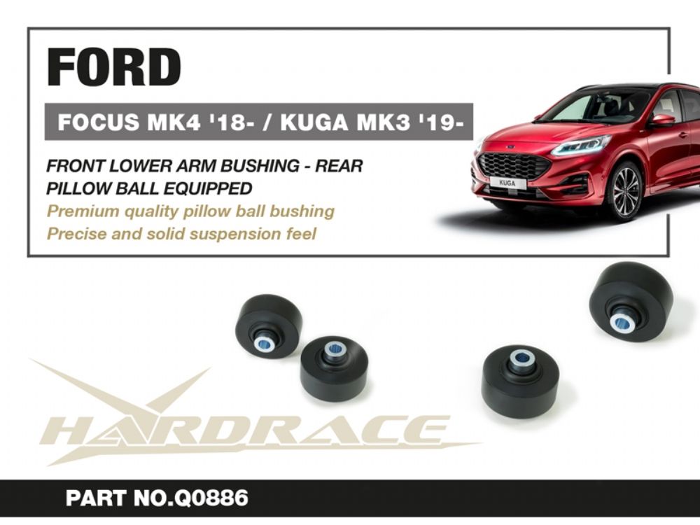 Boccole sferiche posteriori bracci inferiori anteriori Hardrace Ford Focus MK4 e Kuga MK3 – 2 pezzi – foto 2
