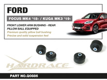 Boccole sferiche posteriori bracci inferiori anteriori Hardrace Ford Focus MK4 e Kuga MK3 – 2 pezzi – foto 2
