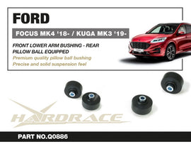 Boccole sferiche posteriori bracci inferiori anteriori Hardrace Ford Focus MK4 e Kuga MK3 – 2 pezzi – foto 2