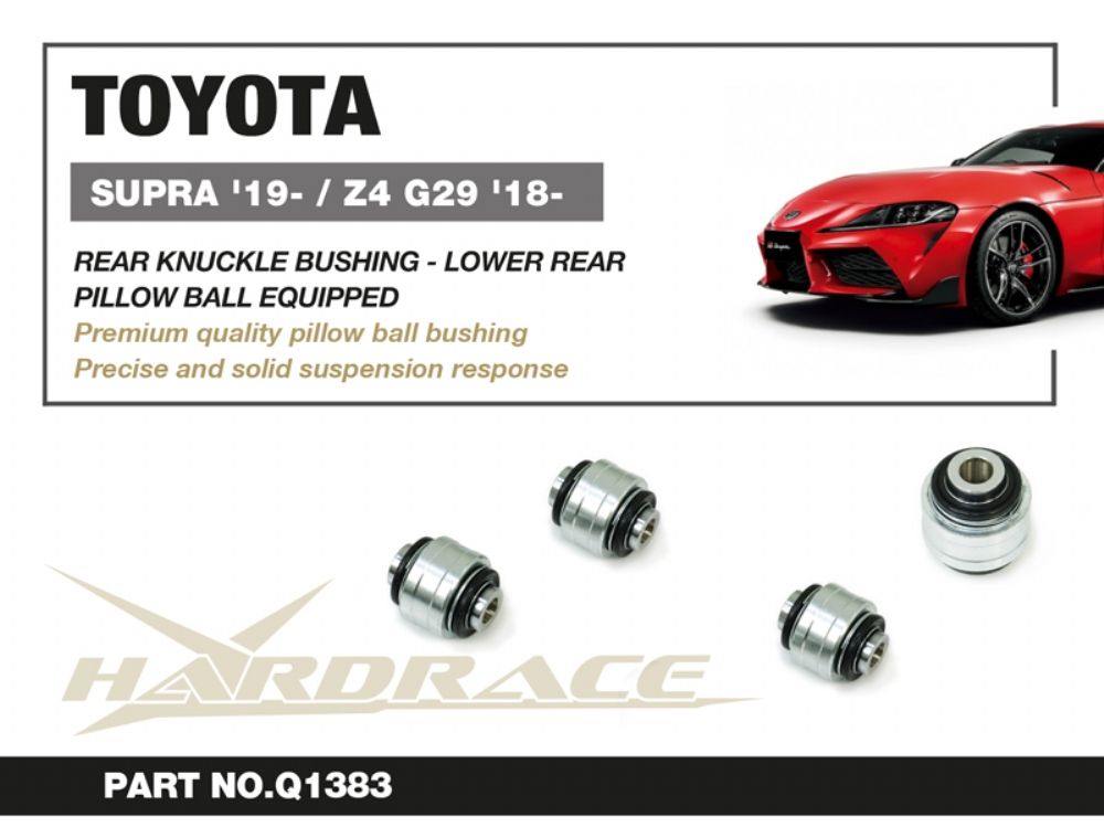 Boccole sferiche posteriori inferiori fuselli posteriori Hardrace Toyota Supra MK5 e BMW Z4 G29 – 2 pezzi – foto 2