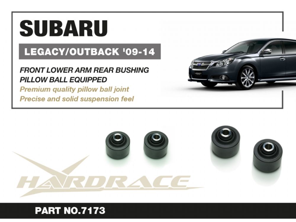 Boccole sferiche posteriori per bracci inferiori anteriori Hardrace Subaru Legacy MK5 BM e BR – 2 pezzi – foto 2