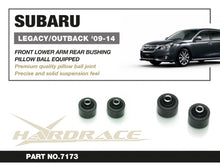 Boccole sferiche posteriori per bracci inferiori anteriori Hardrace Subaru Legacy MK5 BM e BR – 2 pezzi – foto 2