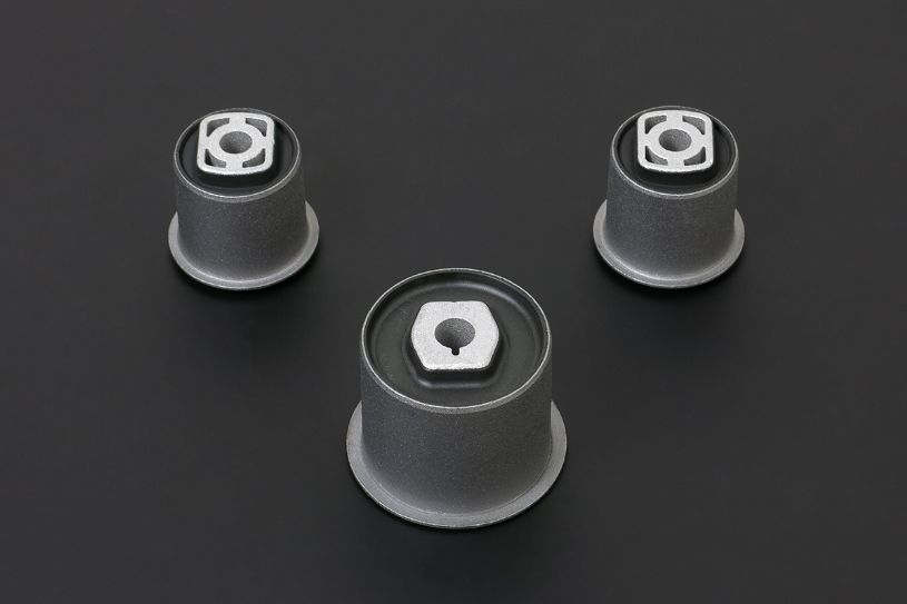 Boccole supporti differenziale posteriore Hardrace BMW Serie 1 e Serie 3 – kit 3 pezzi – foto 1