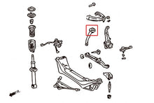 Boccole tiranti anteriori Hardrace Lexus IS MK1 e Toyota Altezza – kit 2 pezzi – foto 2