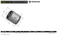 Boccole Whiteline attacco ammortizzatore al braccio anteriore per Mazda MX-5 ND — dettaglio 3
