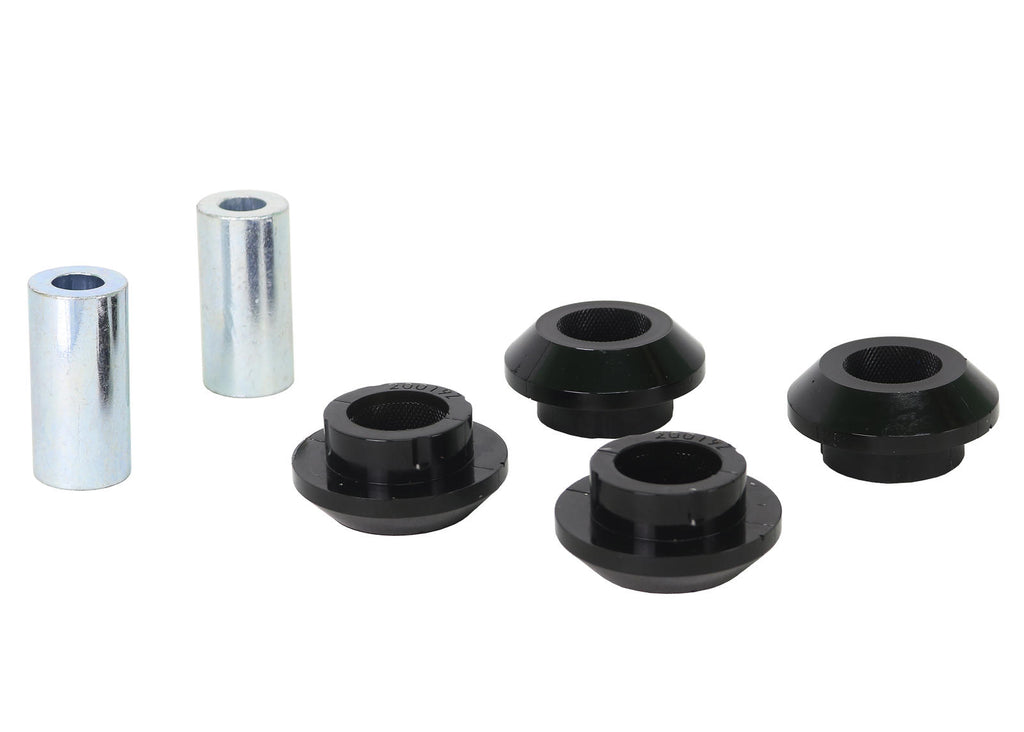 Boccole Whiteline braccio sospensione inferiore posteriore dell’asse posteriore, attacco esterno per Subaru Forester, Impreza, Liberty e Outback — kit completo