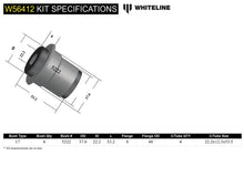 Boccole Whiteline braccio superiore anteriore per Mazda MX-5 ND — dettaglio 3