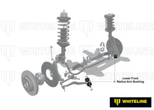 Boccole Whiteline tirante longitudinale inferiore anteriore per Ford Mustang S550 FM/FN — dettaglio 1