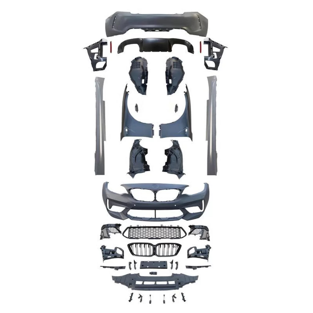 Body kit per BMW 2 F22 Coupe F23 Cabrio (2014-2017) conversione largo Body M2 Competition design