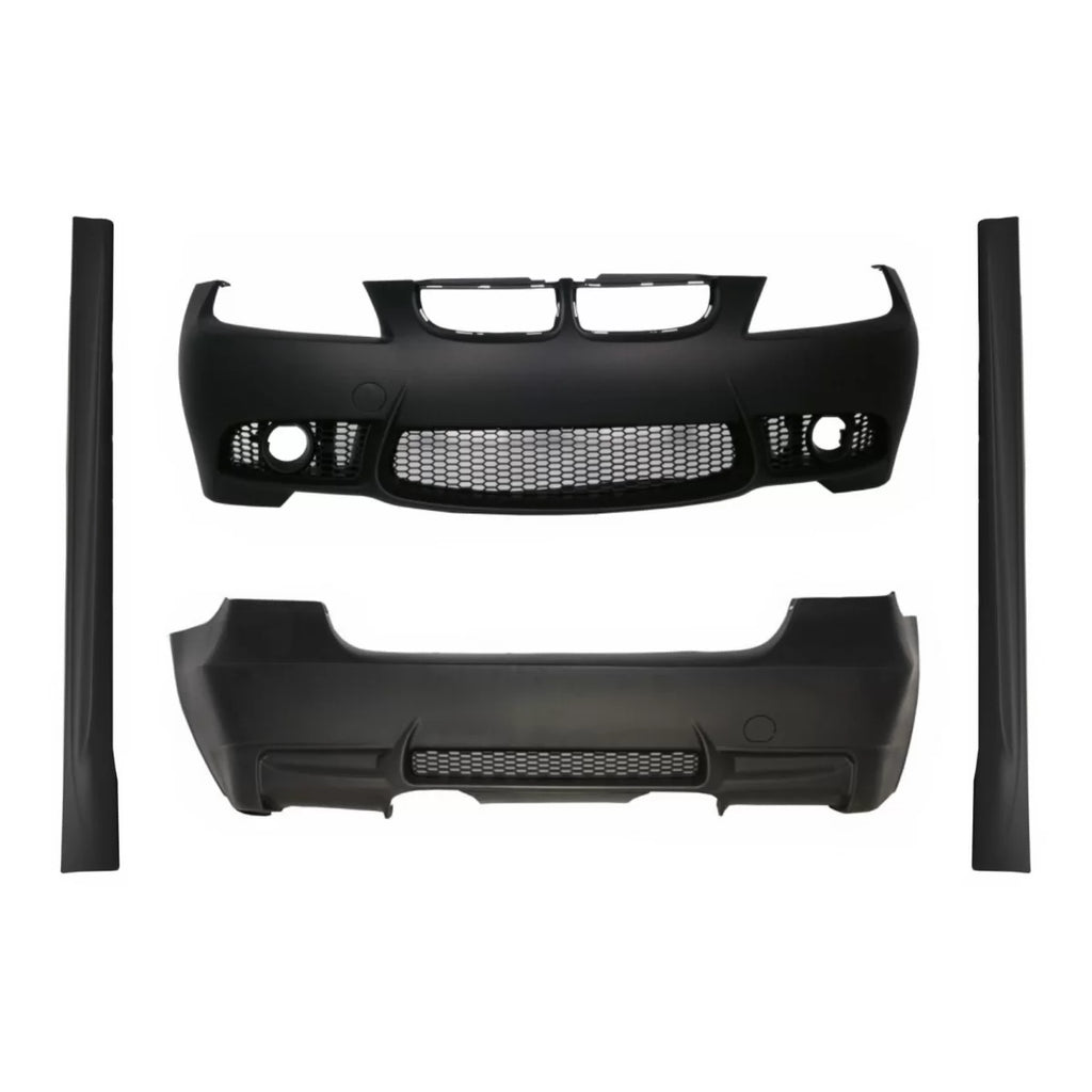 Body kit per BMW Serie 3 E90 (2004-2008) anteriori e posteriori paraurti senza Fendinebbia con Minigonne Non LCI M3