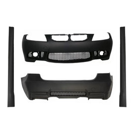 Body kit per BMW Serie 3 E90 (2004-2008) anteriori e posteriori paraurti senza Fendinebbia con Minigonne Non LCI M3
