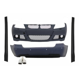 Body kit per BMW Serie 3 E90 (2005-2008) M-Technik design con Silenziatore di scarico M-potenza
