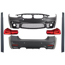 Body kit per BMW Serie 3 F30 (2011-2019) con LED fanali posteriori Indicatori di direzione dinamici sequenziali EVO II