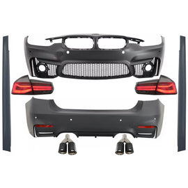 Body kit per BMW Serie 3 F30 (2011-2019) con LED fanali posteriori Indicatori di direzione dinamici sequenziali EVO II