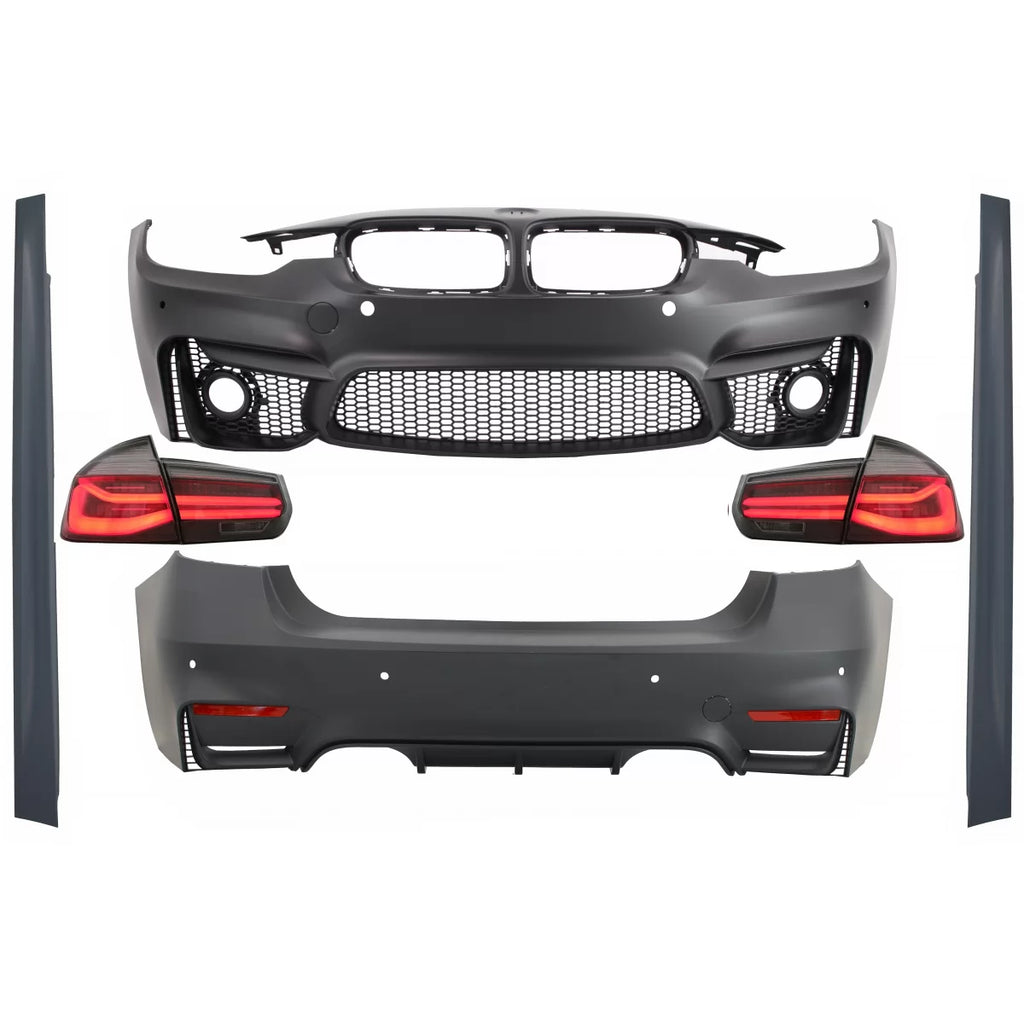 Body kit per BMW Serie 3 F30 (2011-2019) con LED fanali posteriori Indicatori di direzione dinamici sequenziali EVO II