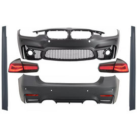 Body kit per BMW Serie 3 F30 (2011-2019) con LED fanali posteriori Indicatori di direzione dinamici sequenziali EVO II