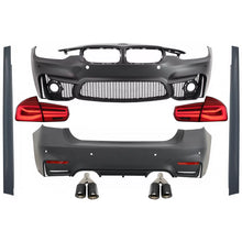 Body kit per BMW Serie 3 F30 (2011-2019) con LED fanali posteriori Indicatori di direzione dinamici sequenziali e doppio
