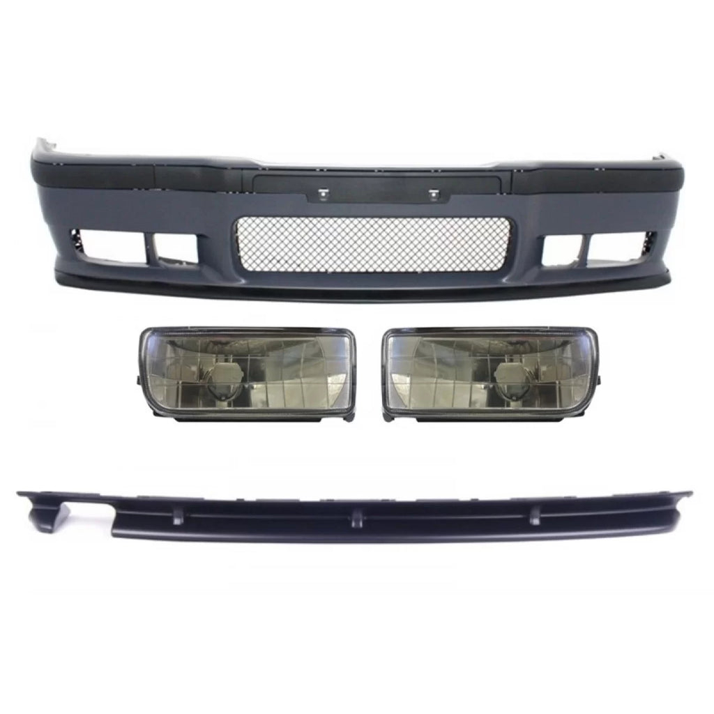 Body kit per BMW 3er E36 (1992-1997) M3 design con fumé Fendinebbia
