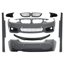 Carica l'immagine nel visualizzatore di Gallery, Body kit per BMW Serie 4 F32 Coupe (2013 e successivi) Spoiler baule con Griglie centrali e Calotte specchietti Sport