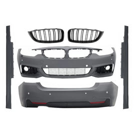 Body kit per BMW Serie 4 F32 F33 (2013 e successivi) con Griglie anteriori a doppio rene Sport design Coupe Cabrio