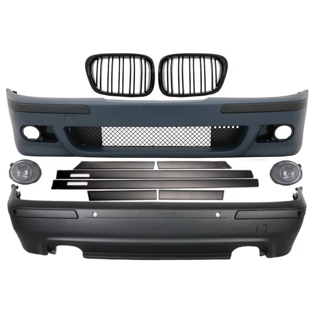Body kit per BMW Serie 5 E39 (1997-2003) Doppia uscita con Griglie centrali M5 design