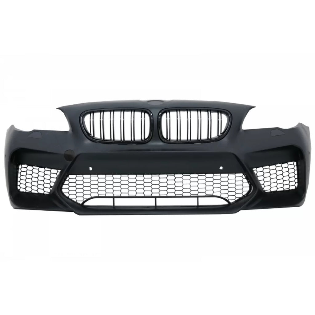 Body kit per BMW Serie 5 F10 (2011-2017) paraurti con Minigonne e doppio doppio Terminali di scarico Fibra di carbonio