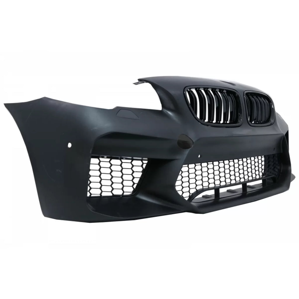 Body kit per BMW Serie 5 F10 (2011-2017) paraurti con Minigonne e doppio doppio Terminali di scarico Fibra di carbonio