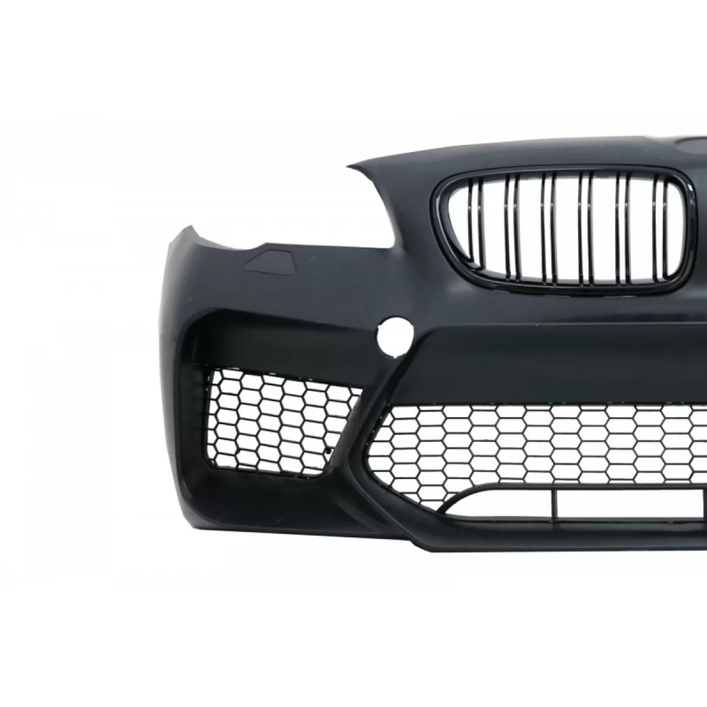 Body kit per BMW Serie 5 F10 (2011-2017) paraurti con Minigonne e doppio doppio Terminali di scarico Fibra di carbonio