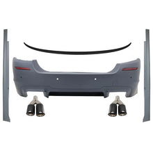 Carica l'immagine nel visualizzatore di Gallery, Body kit per BMW Serie 5 F10 (2011-2017) M5 design con doppio doppio Terminali di scarico Fibra di carbonio