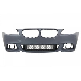 Body kit per BMW Serie 5 F10 berlina LCI (2015-2017) con Minigonne e Fendinebbia copertura M-Tech design