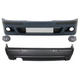 Body kit per BMW E39 Serie 5 (1995-2003) con Fendinebbia trasparente cromato M5 design
