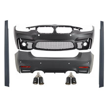 Body kit per BMW F30 (2011-2019) EVO II M3 CS design con doppio doppio Terminali di scarico carbonio