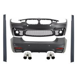 Body kit per BMW F30 (2011-2019) EVO II M3 CS design con Terminali di scarico Quad